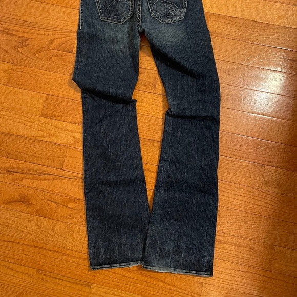 Silver W30/L35 Stretch Low-Cut, Boot Cut, Jeans - Picture 3 of 3